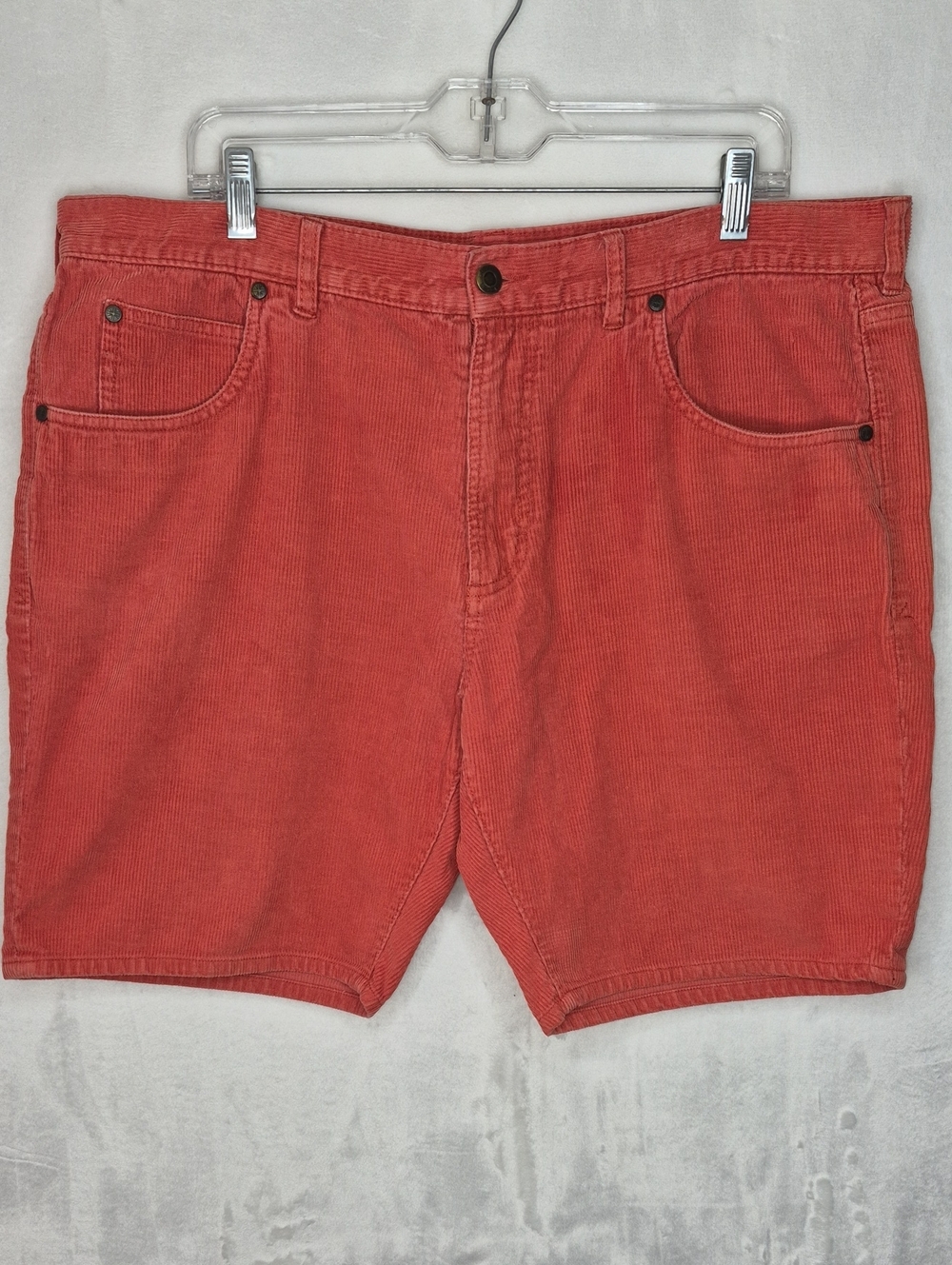 Vintage‎ Reyn Spooner Corduroy Shorts Red/orange Brick Men's Size 38